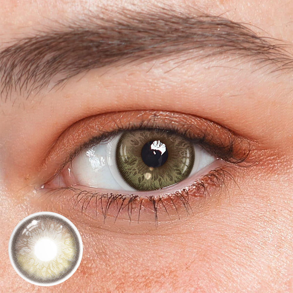 Dione Brown Coloured Contact Lenses Main image