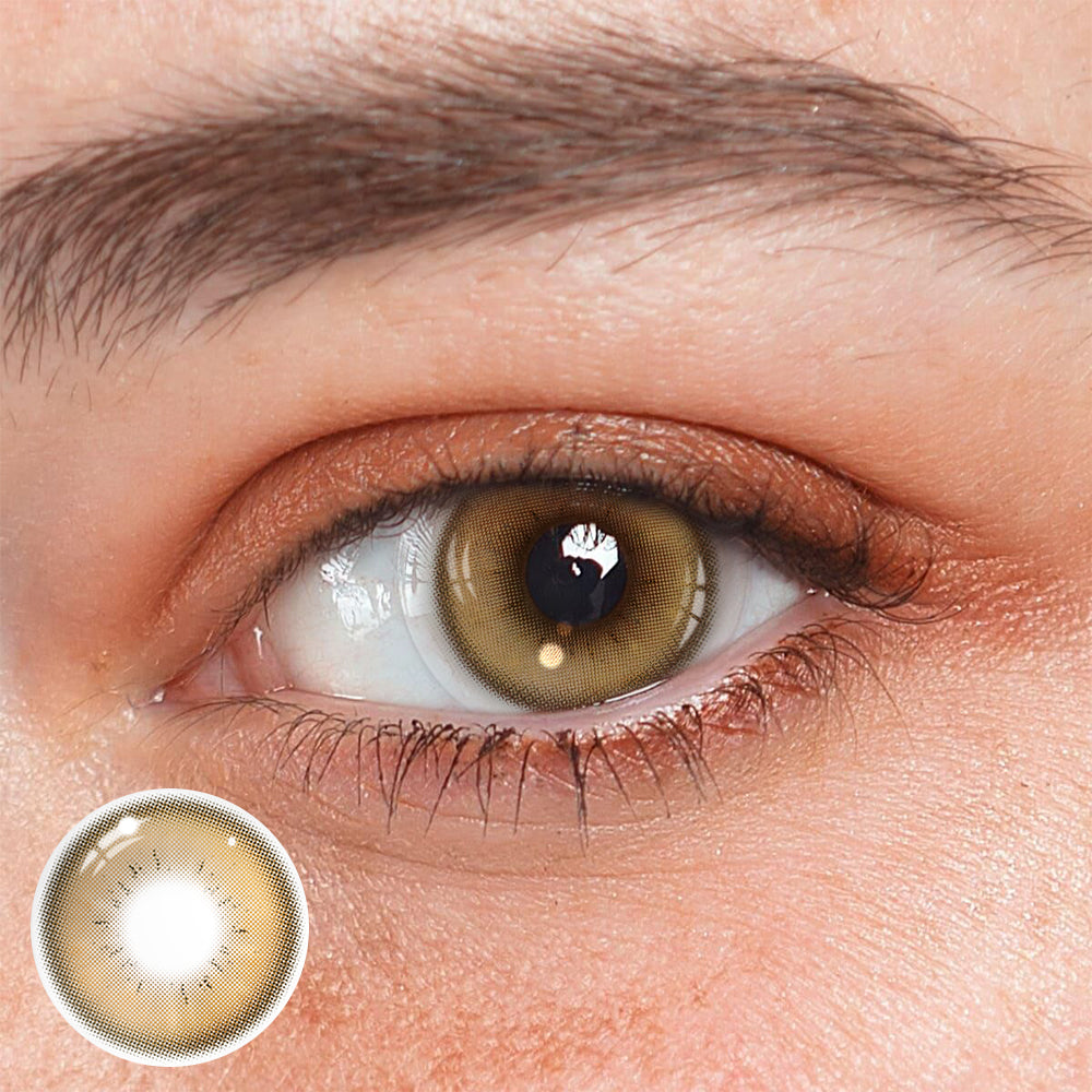 Sebille Brown Coloured Contact Lenses Main image