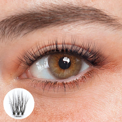 Aline Black Lashes - 14mm