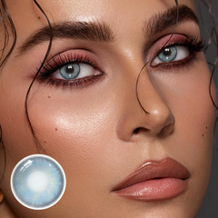 Tiana Blue Coloured Contact Lenses