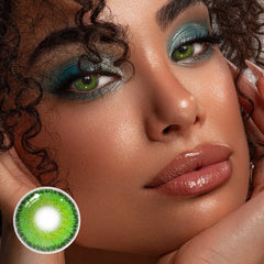 Morena Green Coloured Contact Lenses