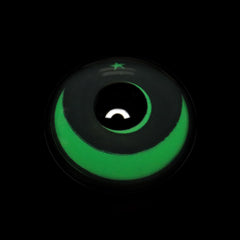 Halloween Moon Star Green Coloured Contact Lenses