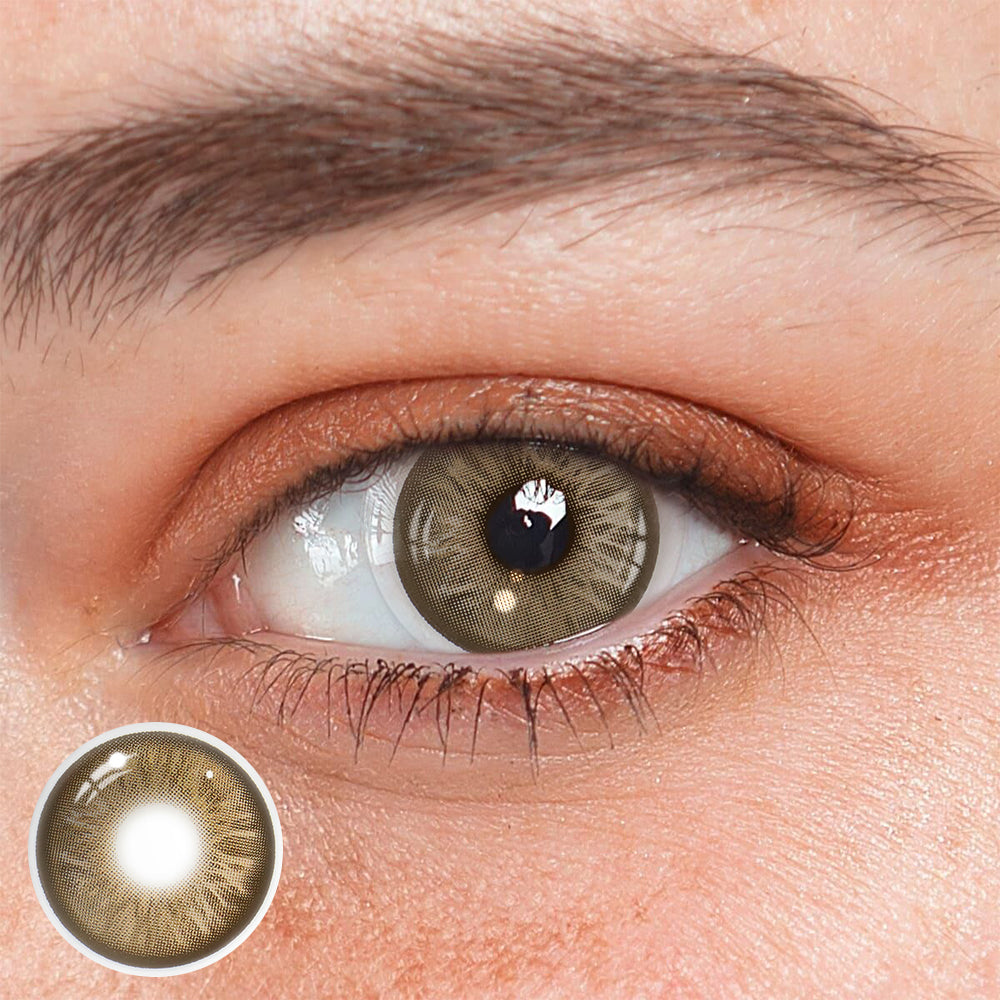 Renata Mocha Brown Coloured Contact Lenses