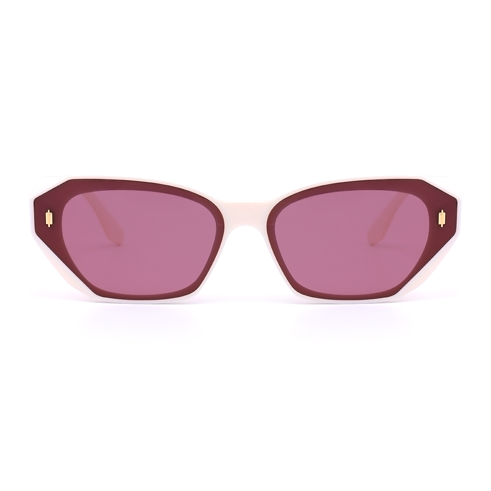 Aline Cat eye Yellow Sunglasses Main image