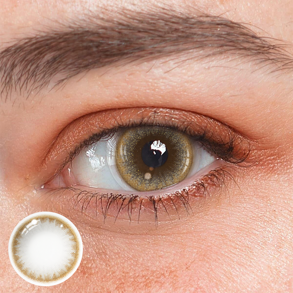 Adriene  Brown Prescription Coloured Contact Lenses Main image