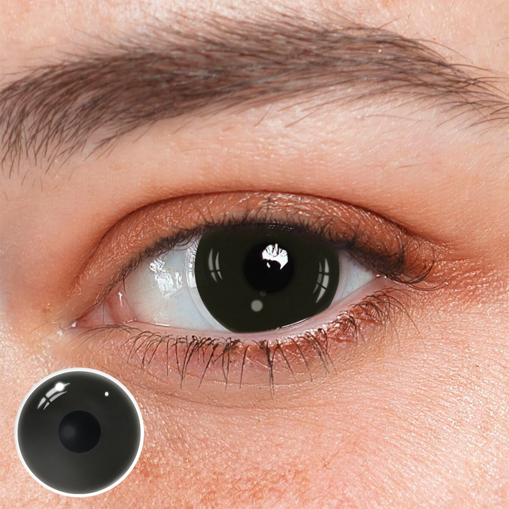 Lightbringer Medium Black Prosthetic Lenses Main image