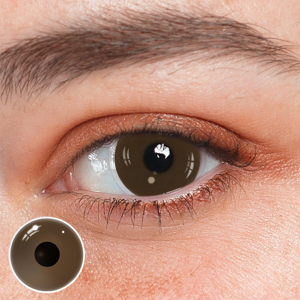 Lightbringer Light Brown Prosthetic Lenses Main image