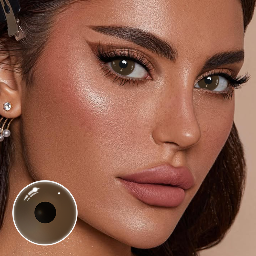Lightbringer Light Brown Prosthetic Lenses Secondary image