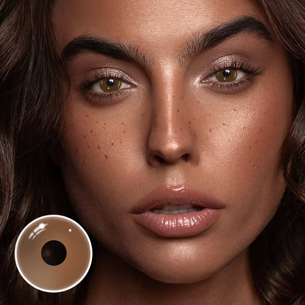 Lightbringer Brown Prosthetic Lenses Secondary image