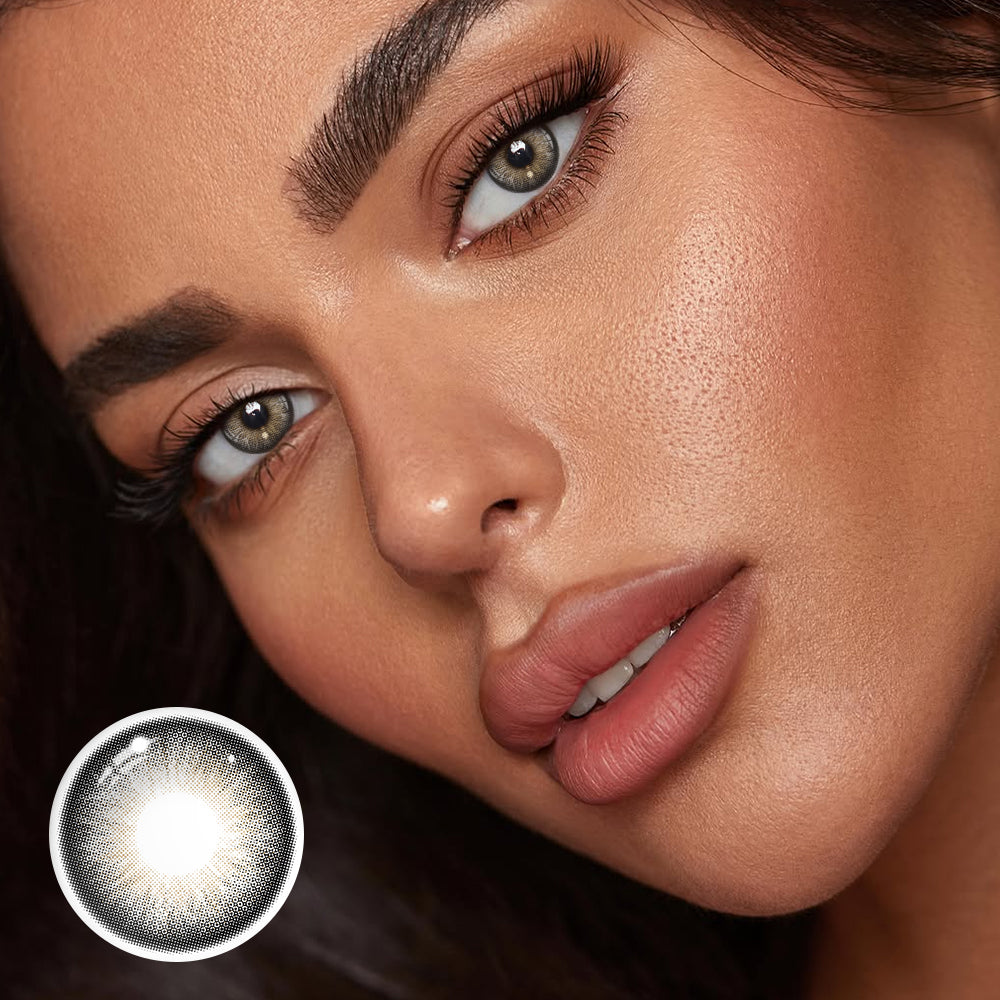 Renata Black Coloured Contact Lenses Secondary image