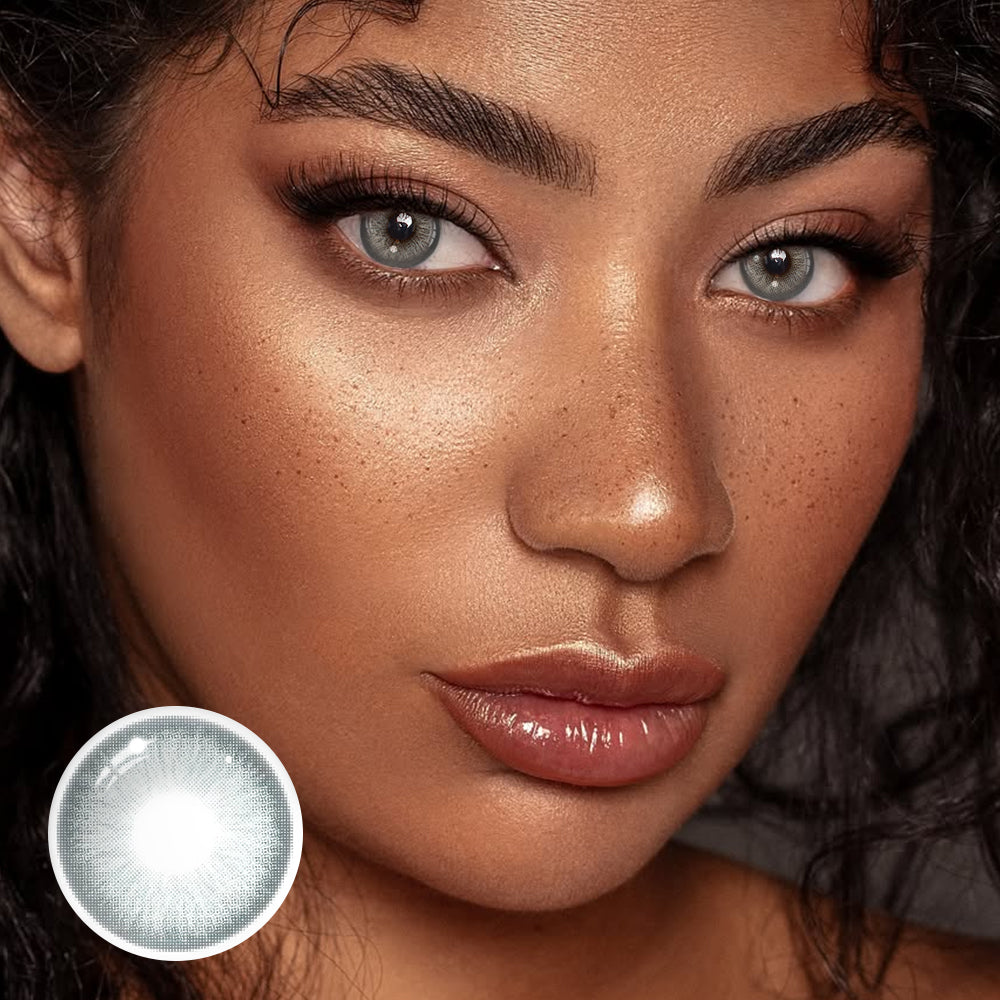 Renata Gray Coloured Contact Lenses Secondary image