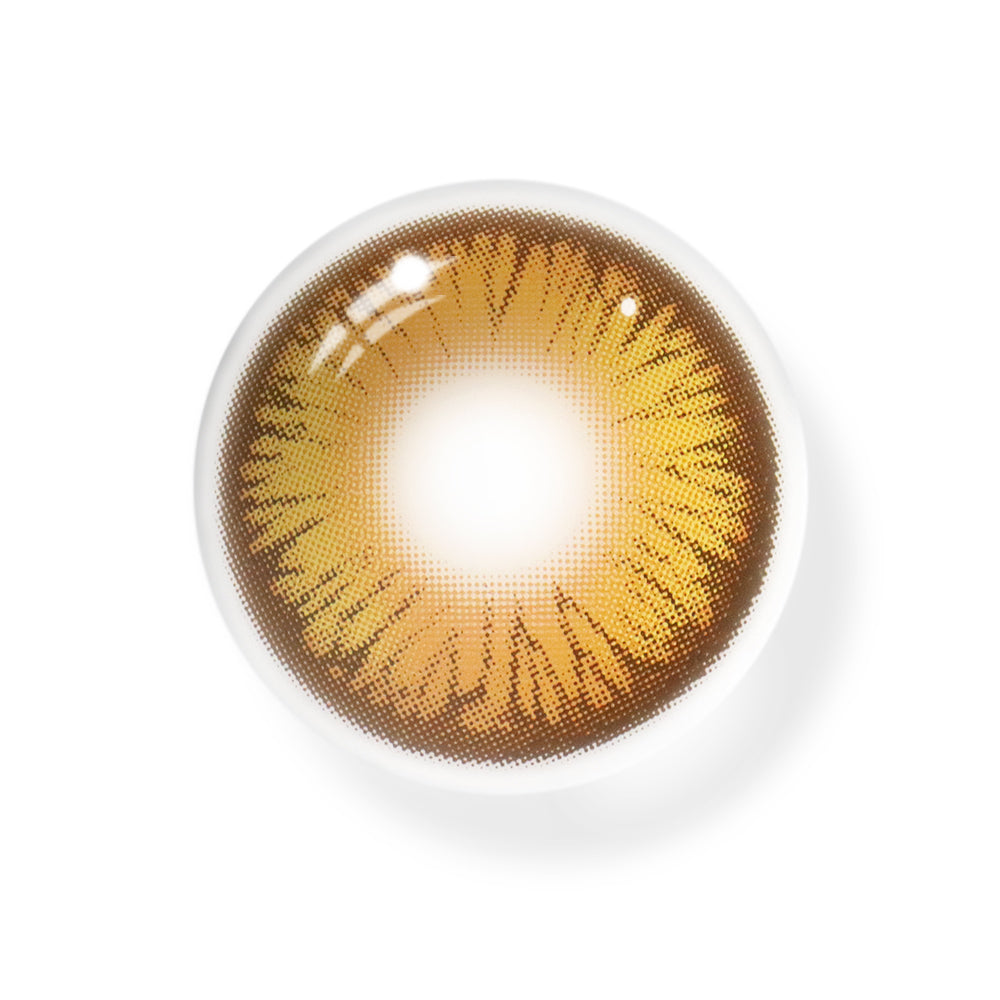 Cosplay Butterfly Brown Coloured Contact Lenses Secondary image