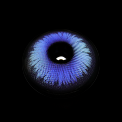 Cosplay Butterfly Blue Coloured Contact Lenses
