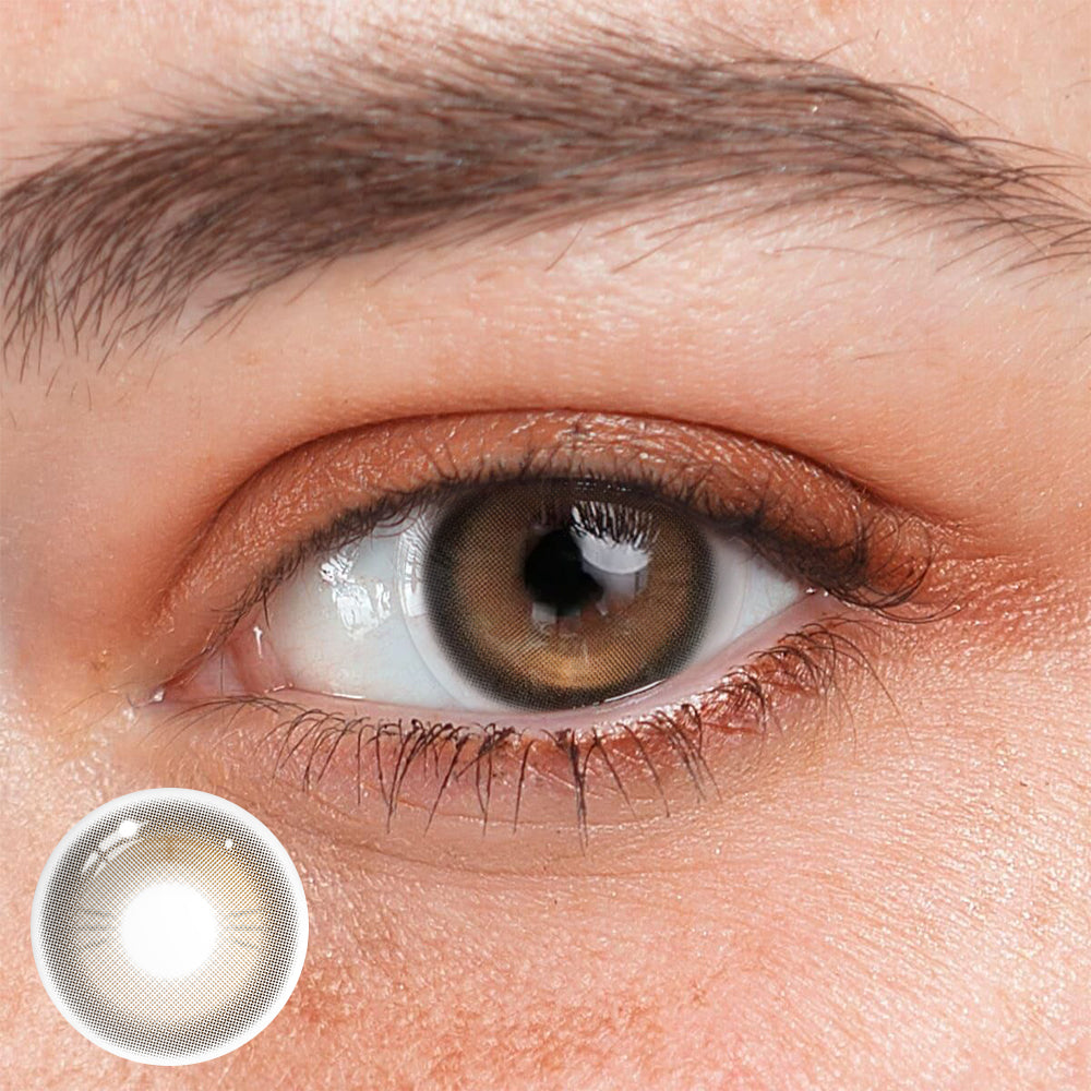 Ondine Brown Coloured Contact Lenses