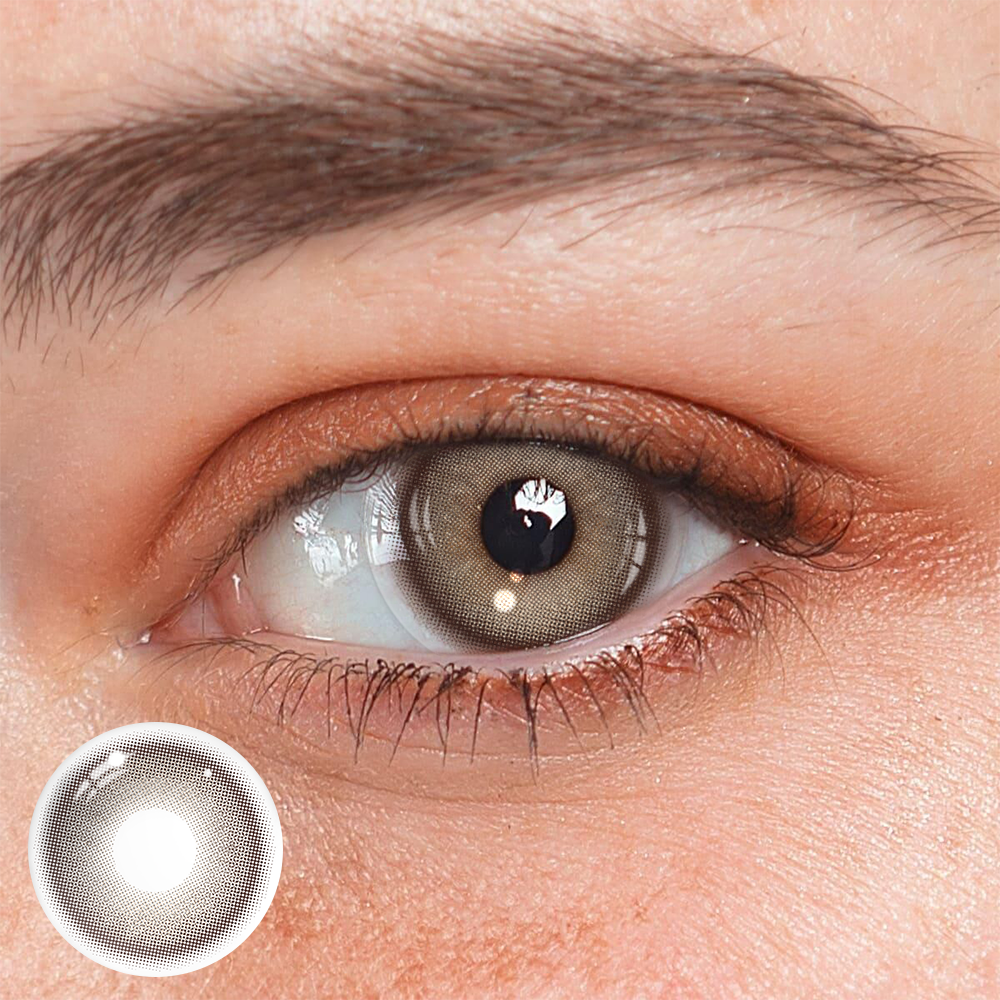 Geranium Brown Coloured Contact Lenses Main image