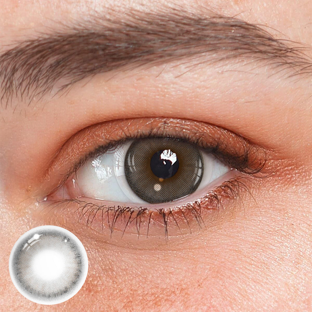 Erdene Frozen Gray Coloured Contact Lenses