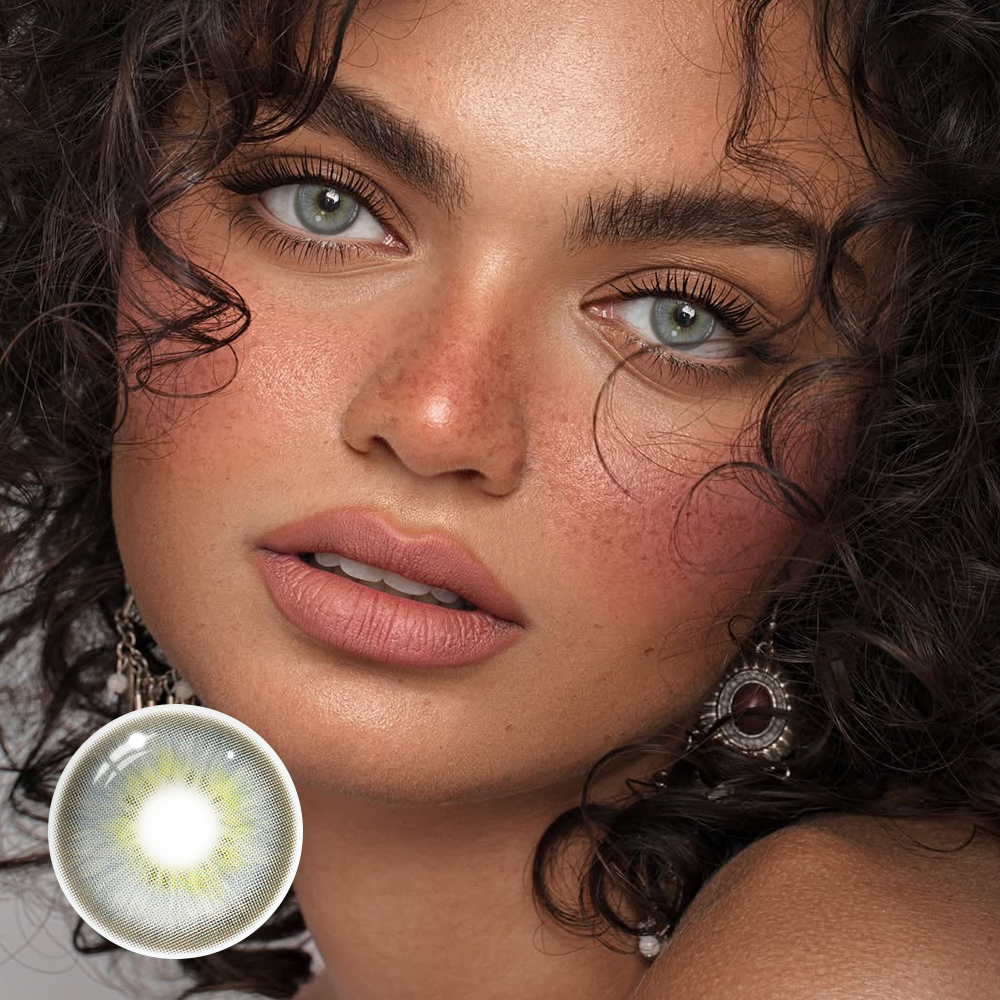 Seren Gray Coloured Contact Lenses Secondary image