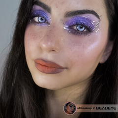 Cosplay KOI Blue Coloured Contact Lenses