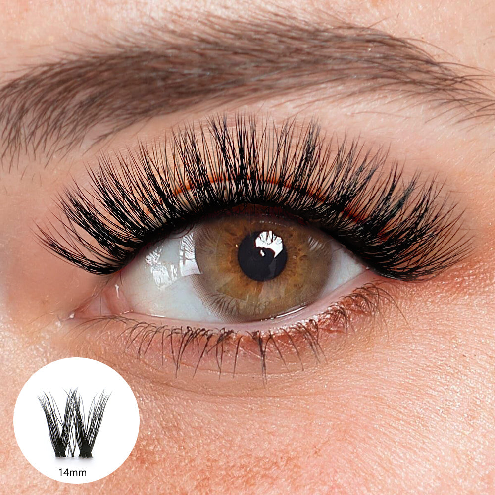 Cristina Black Lashes - 14mm Secondary image