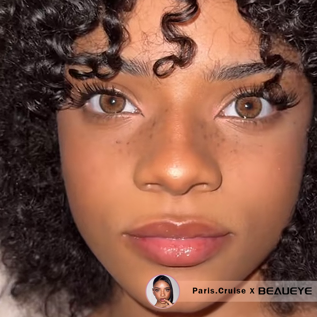 Cyrene Hazel Prescription Coloured Contact Lenses