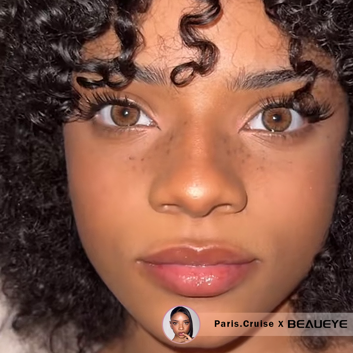 Cyrene Hazel Prescription Coloured Contact Lenses