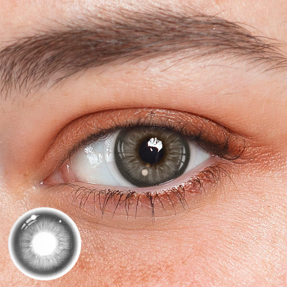 Celeste Black Coloured Contact Lenses Main image