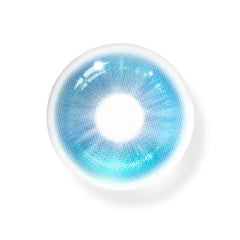 Vlinder Gem Blue Coloured Contact Lenses