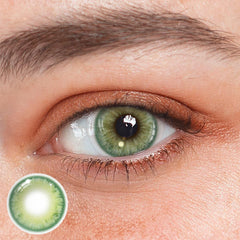 Asteria Green Coloured Contact Lenses