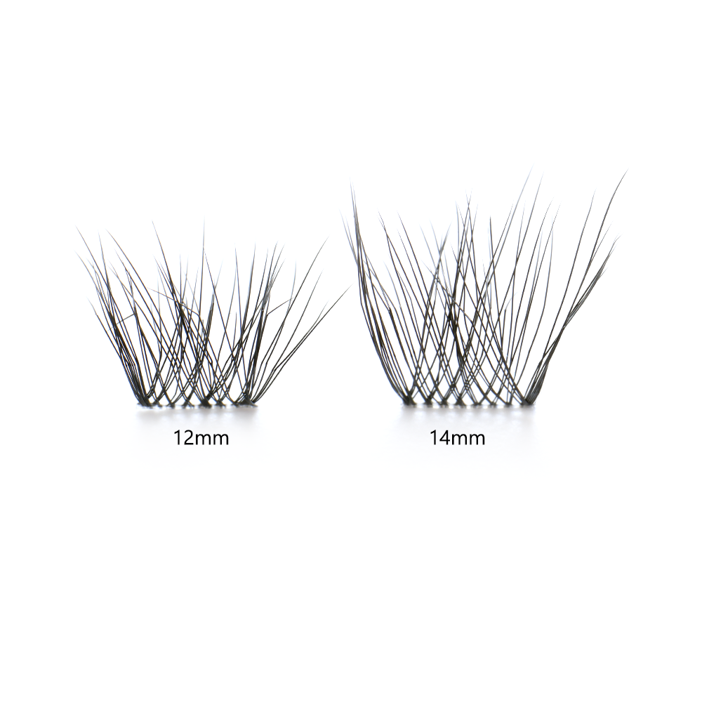 Lara Black Lashes - 14mm