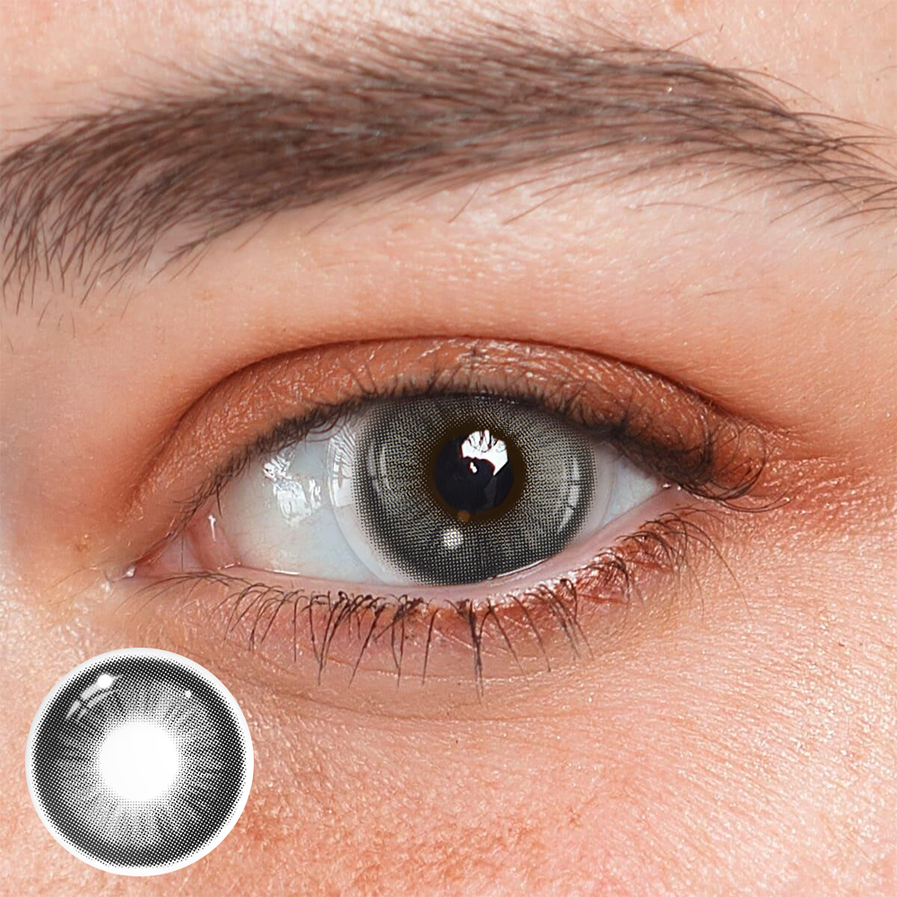 Americano Gray Prescription Coloured Contact Lenses Main image