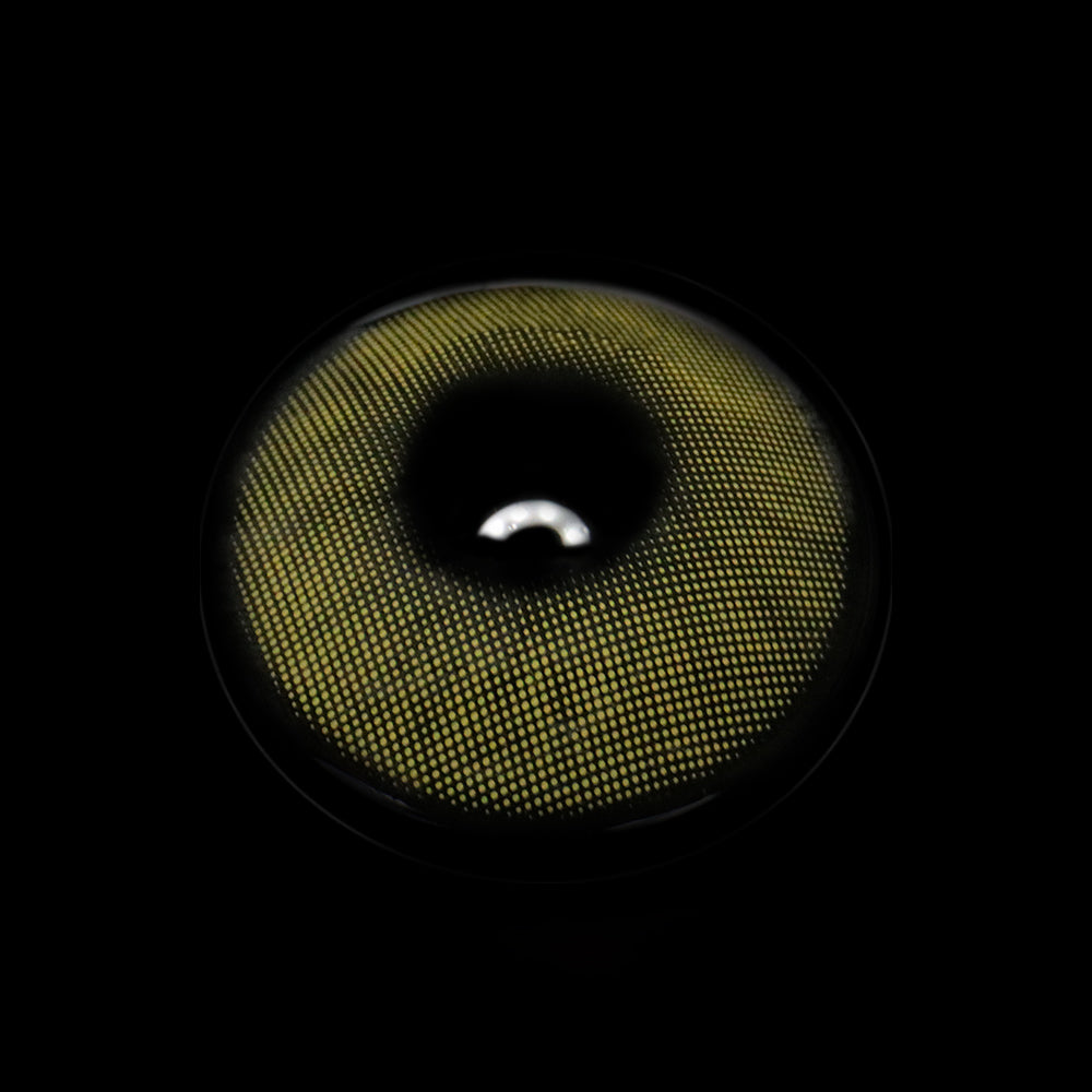 Hidrocor AMBAR Brown Prescription Coloured Contact Lenses