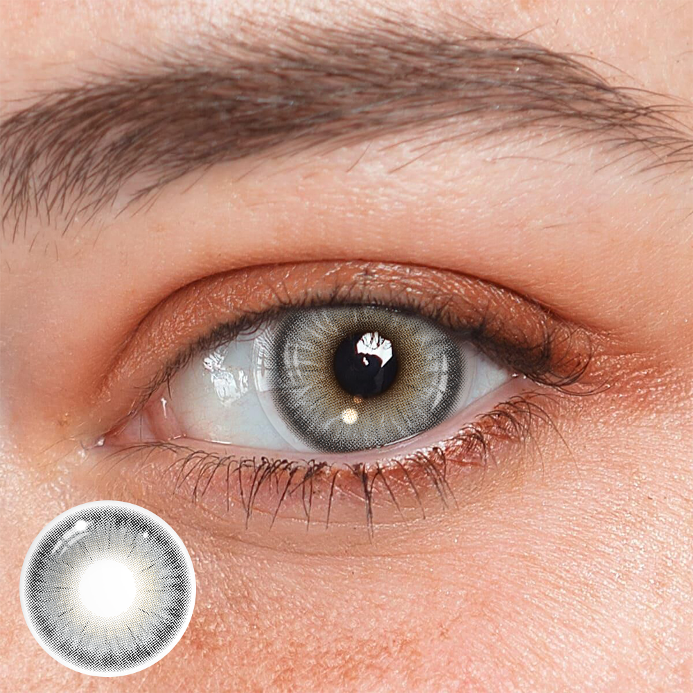 Claudina Sea Gray Coloured Contact Lenses Main image