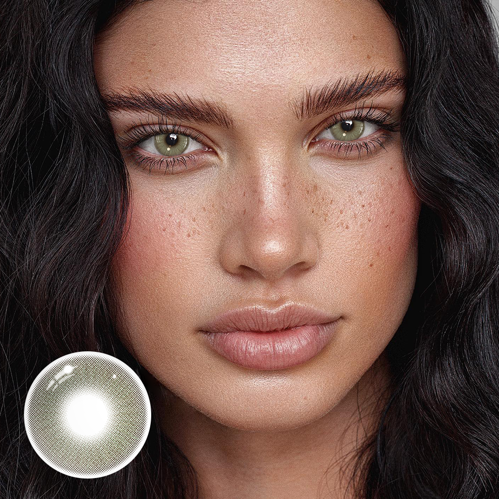 Beatriz Gray Coloured Contact Lenses Secondary image