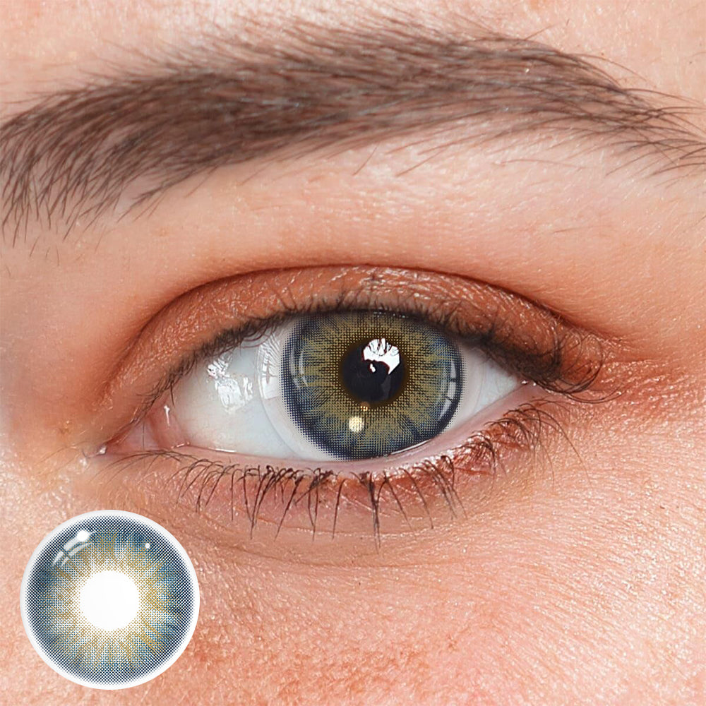 Lazuli Deep Blue Coloured Contact Lenses