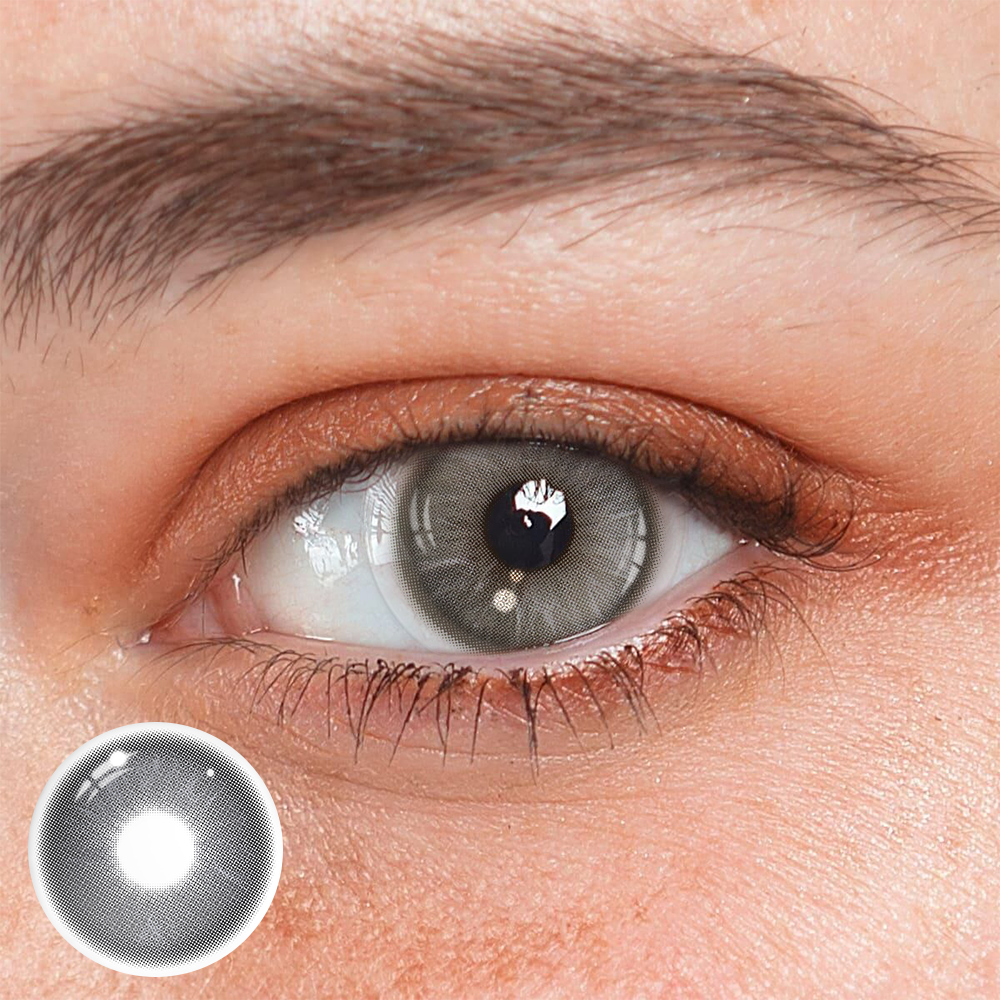 Efigenia Gray Coloured Contact Lenses Main image