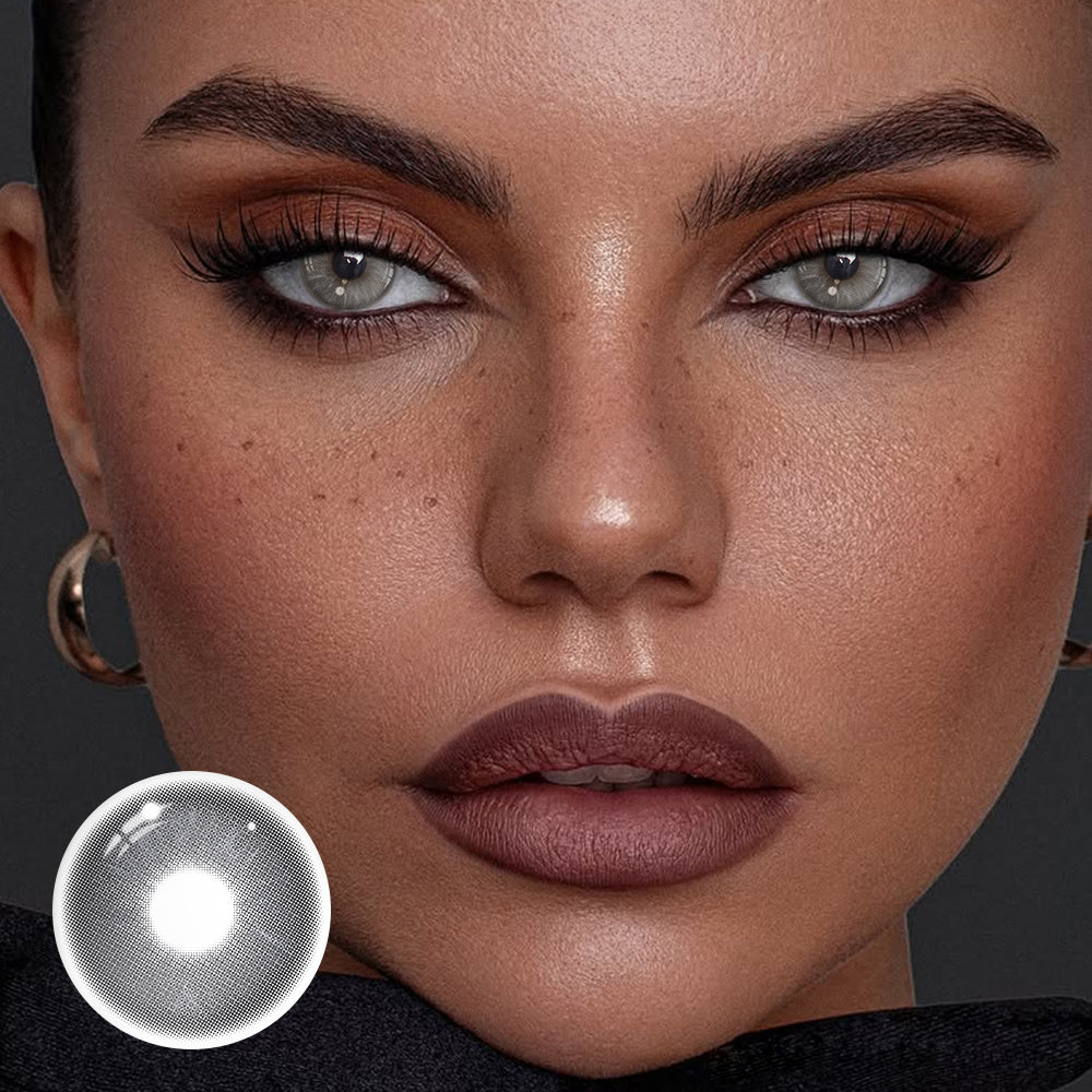 Efigenia Gray Coloured Contact Lenses Secondary image