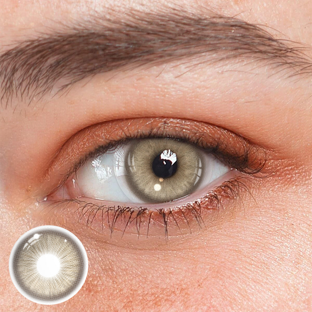 Goldie Brown Prescription Coloured Contact Lenses Main image