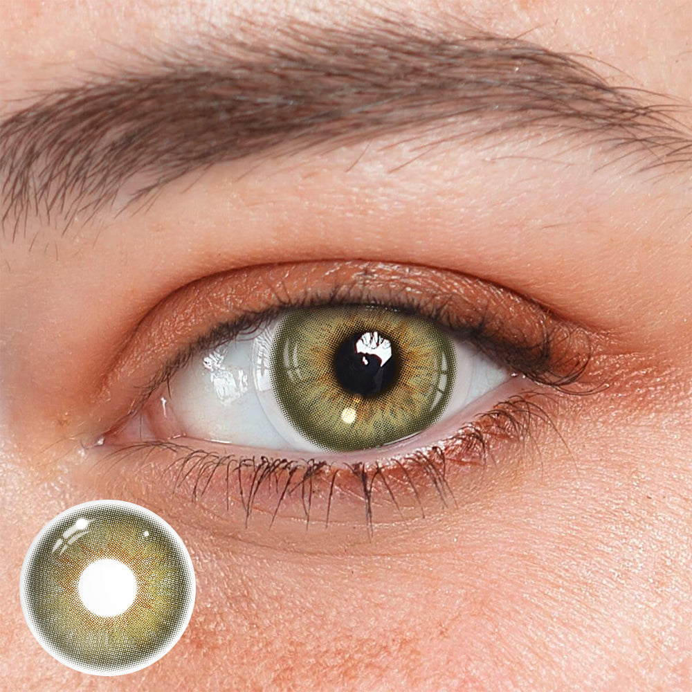 Ludmila Brown Coloured Contact Lenses Main image