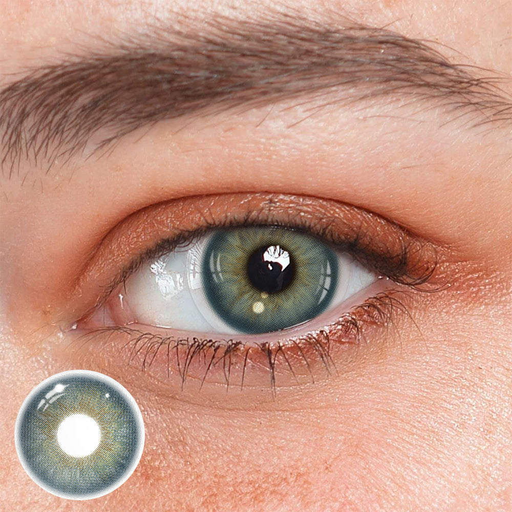 Ludmila Blue Coloured Contact Lenses Main image