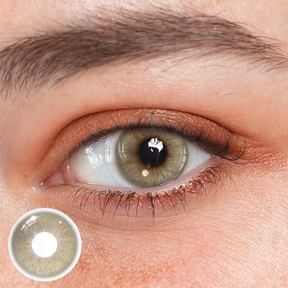 Pallas Brown Coloured Contact Lenses Main image