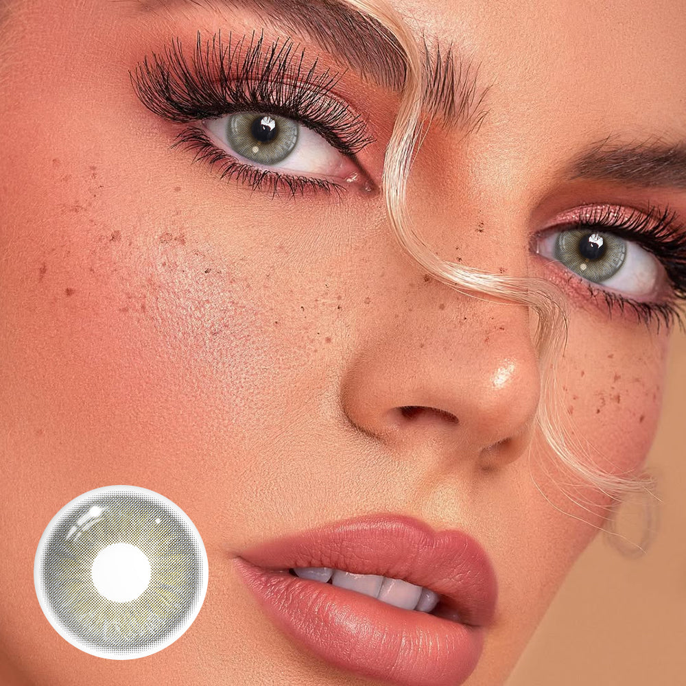 Pallas Gray Coloured Contact Lenses Secondary image