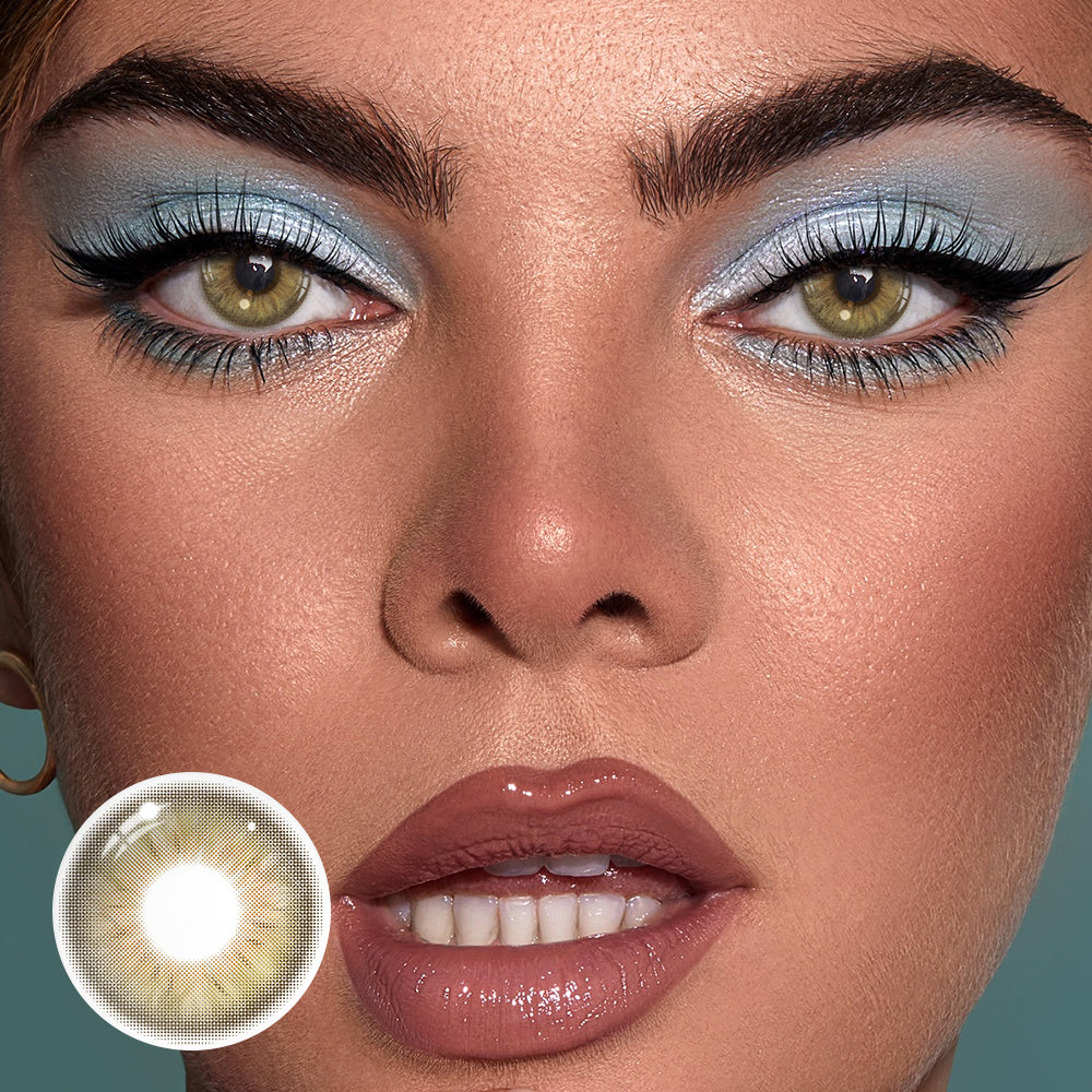 Andreia Brown Coloured Contact Lenses Secondary image