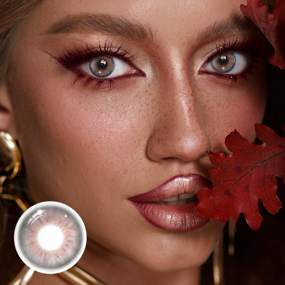 Andreia Gray Coloured Contact Lenses Secondary image