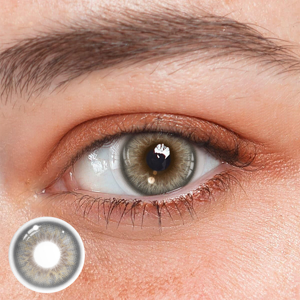Bibiana Gray Coloured Contact Lenses
