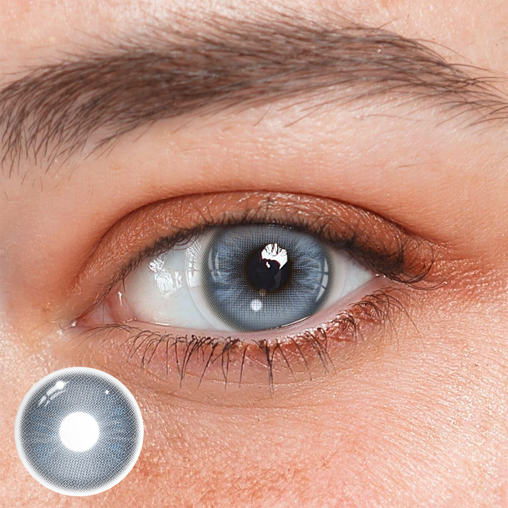Graca Blue Coloured Contact Lenses