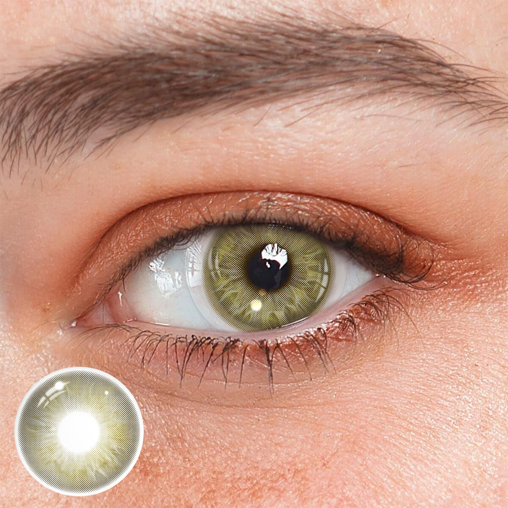 Kimana Green Coloured Contact Lenses Main image