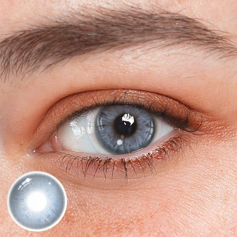 Kimana Blue Coloured Contact Lenses Main image