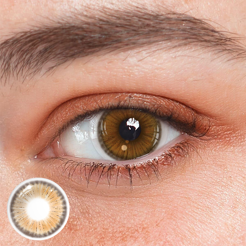 Gretchen Brown Coloured Contact Lenses