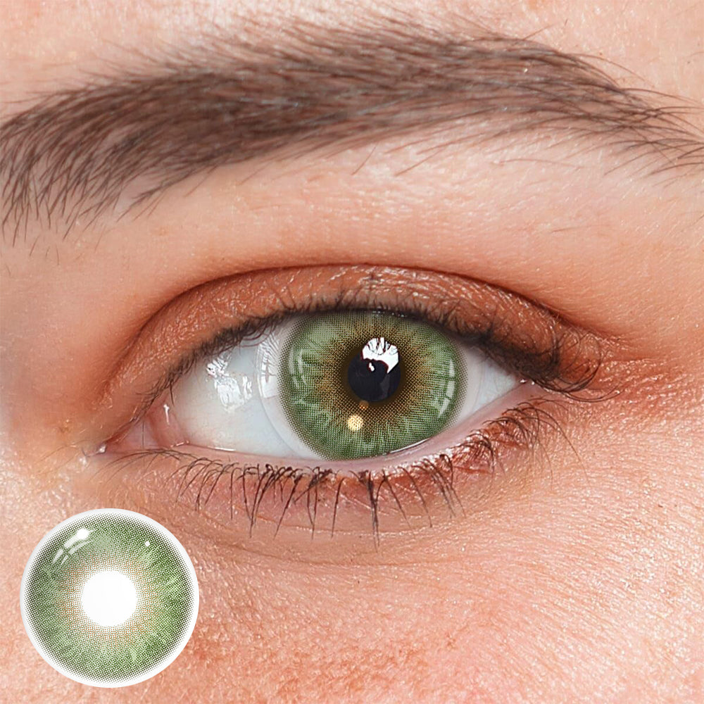 Charis Green Coloured Contact Lenses