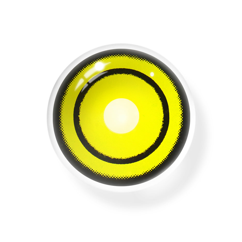Cosplay Chainsaw Man Makima Yellow Coloured Contact Lenses Secondary image